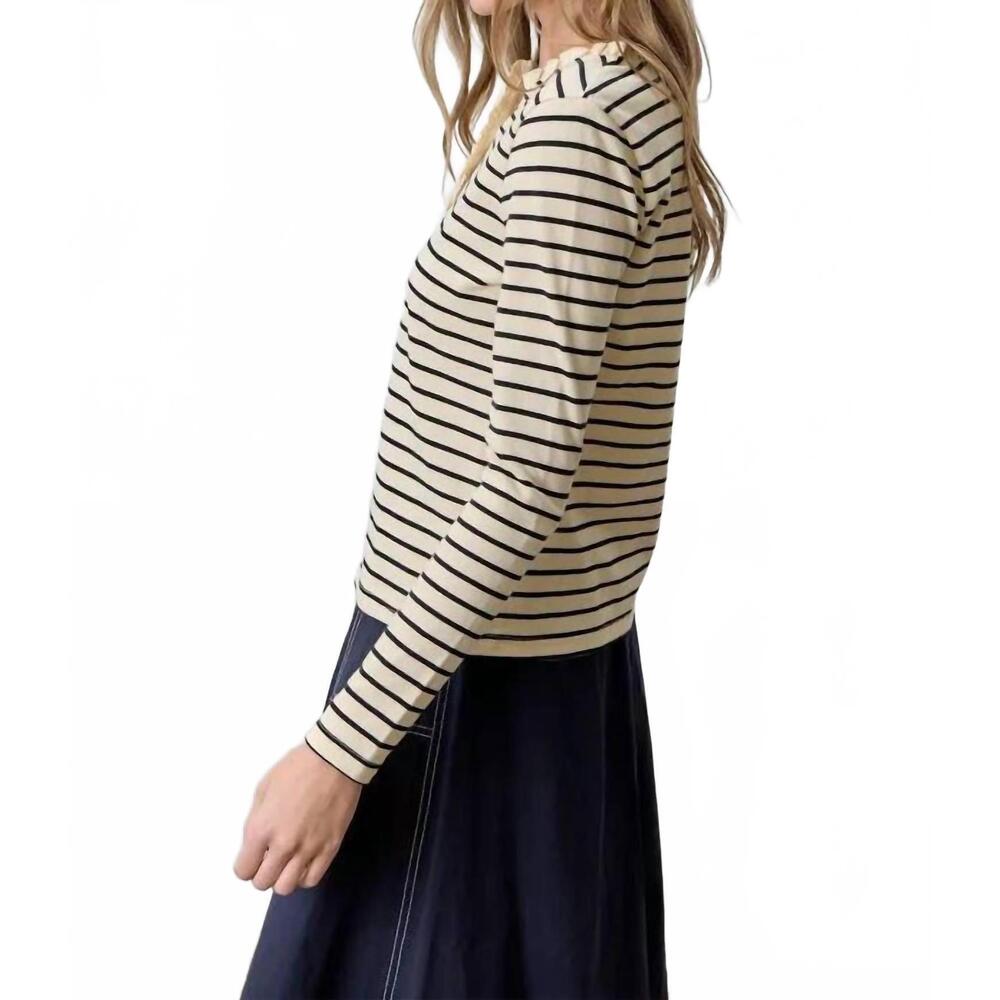 NEW POLAGRAM ratliff top in black - Picture 2 of 3